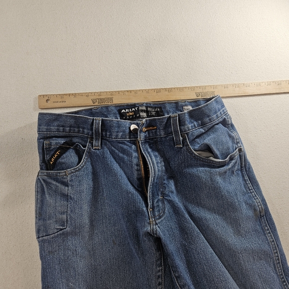 Ariat Rebar M4 Relaxed Boot 30x32 Work Jeans - Picture 12 of 14